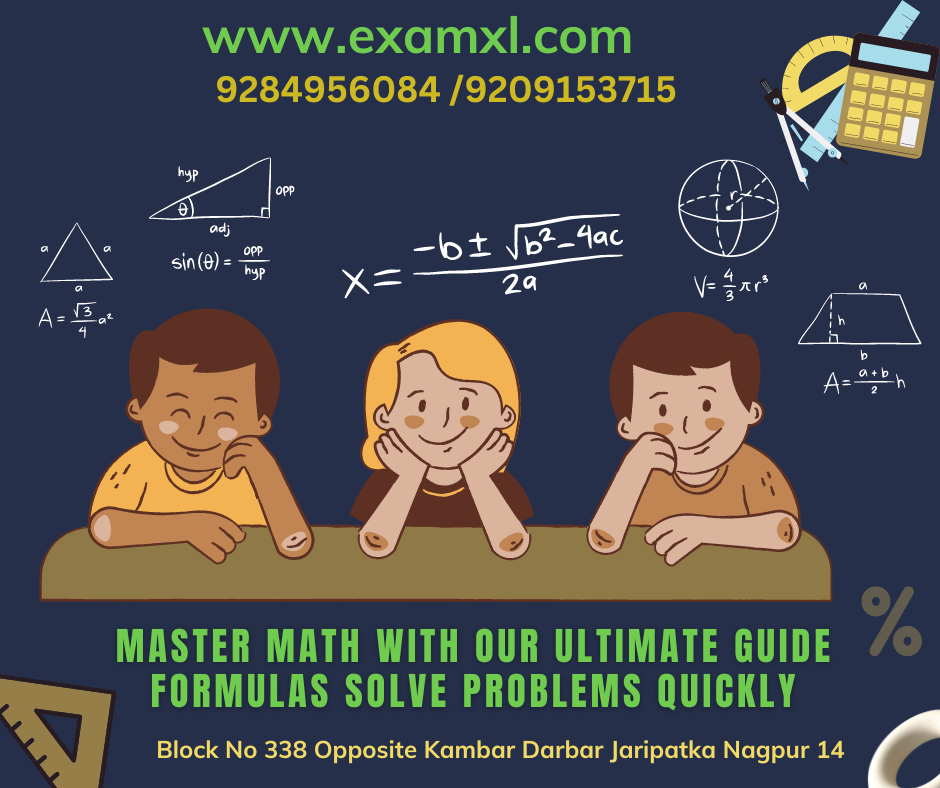 Master Math with Our Ultimate Guide Formulas Solve Problems Quickly​